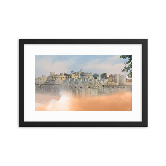 Tower of London Spring Framed Poster