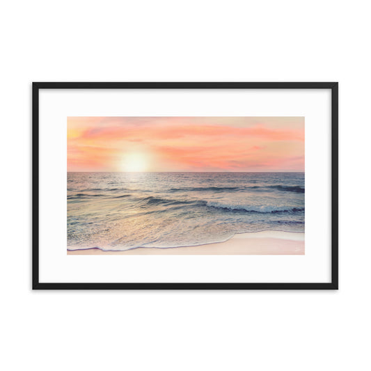 Beachside Framed Poster