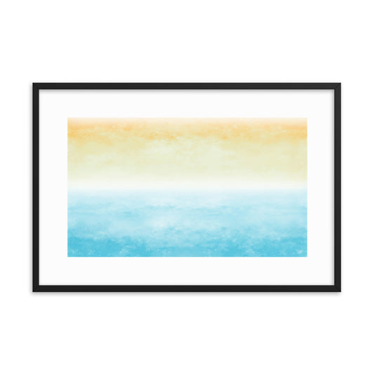 Ocean dream Framed Poster