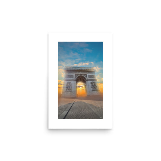 Arc de triomphe Spring Poster