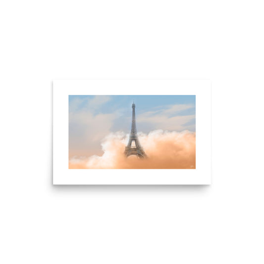 Eiffel tower Spring Poster